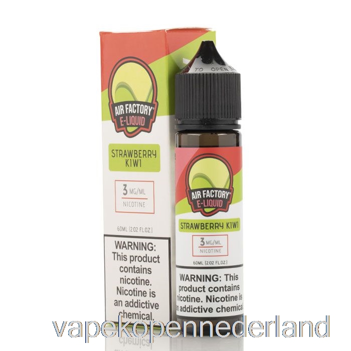 Elektronische Sigaret Vape Aardbei Kiwi - Luchtfabriek - 60ml 3mg